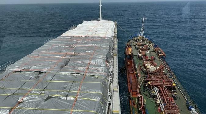 Türkiye'den insani yardımı Gazze'ye götüren 9. gemi Mısır açıklarına ulaştı